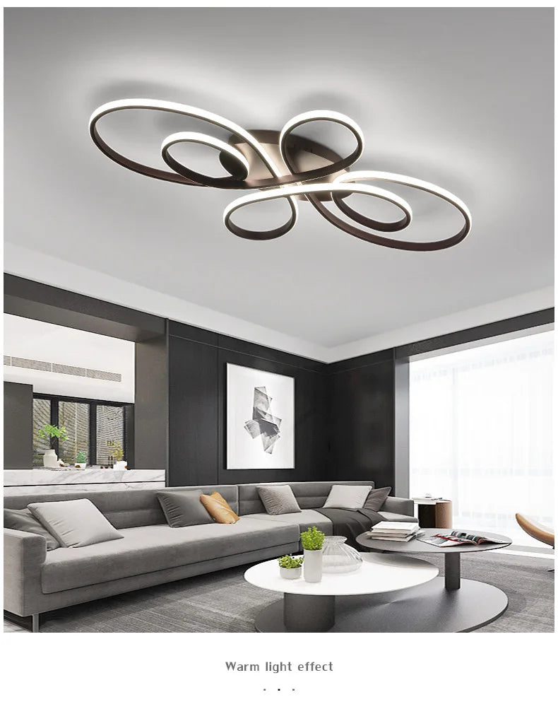 Dimmable Remote Control Ceiling Light