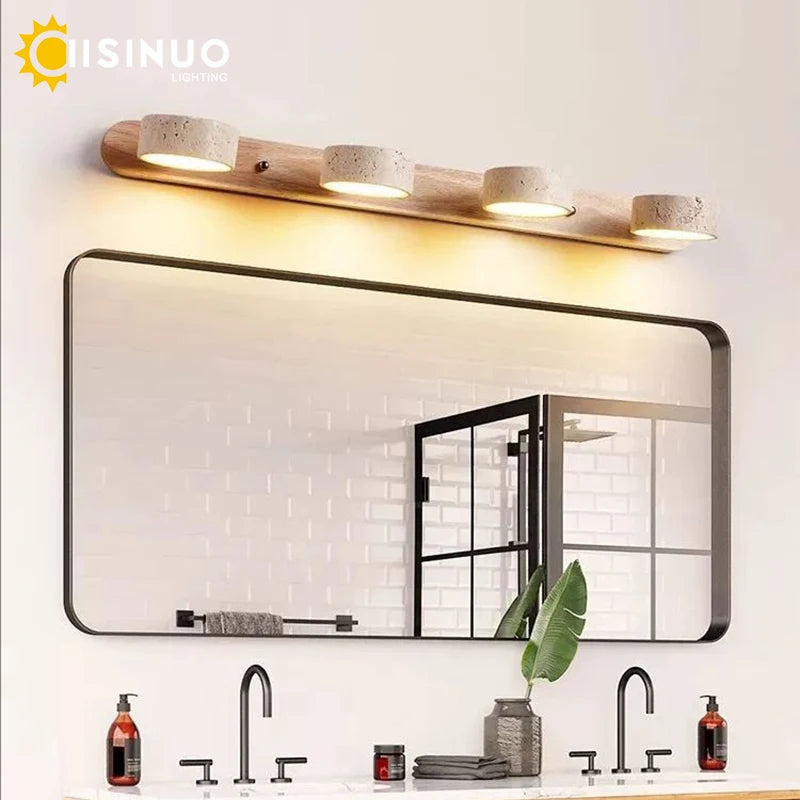 Travertine Stone Vanity Light