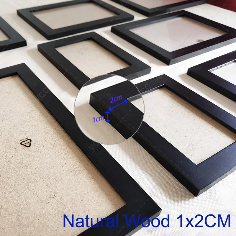 Wooden Photo Frame Set