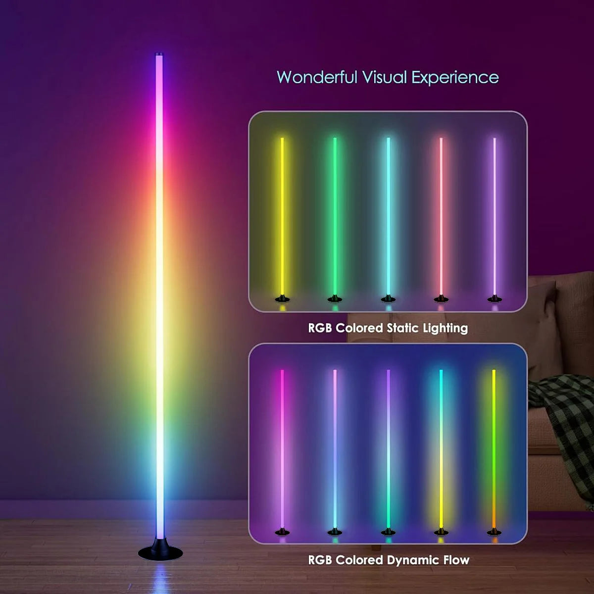 Music Sync RGB Floor Lamp