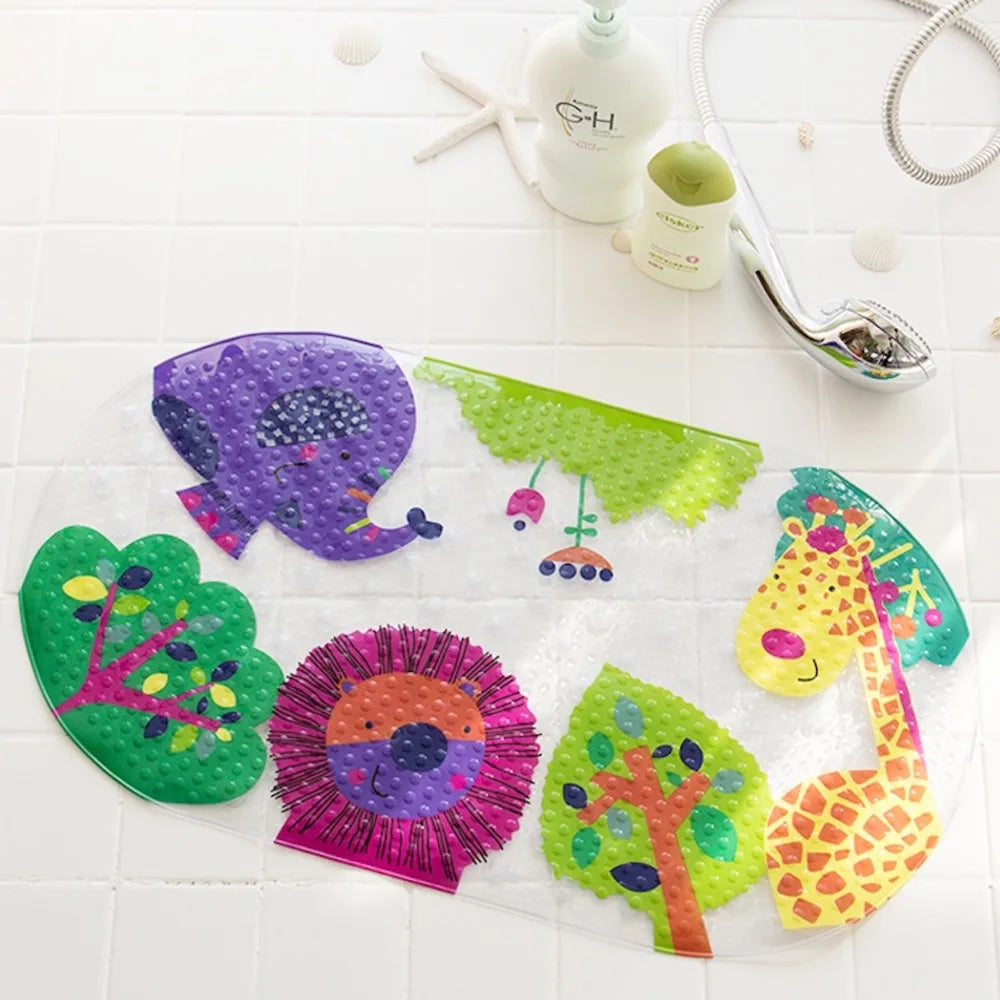 Cartoon Non Slip Suction Bath Mat