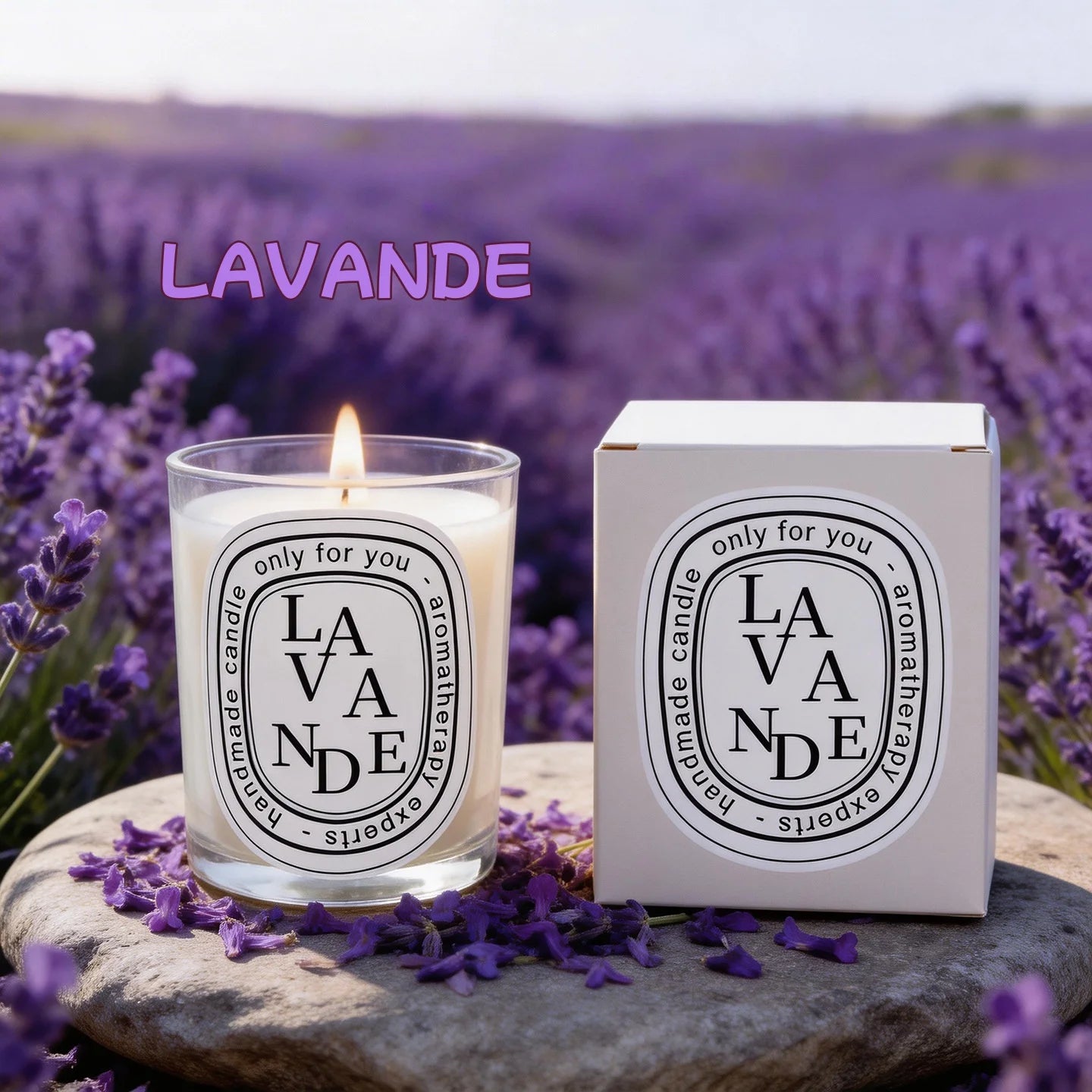 Romantic Transparent Scented Fragrance Candle Light Gift Scented