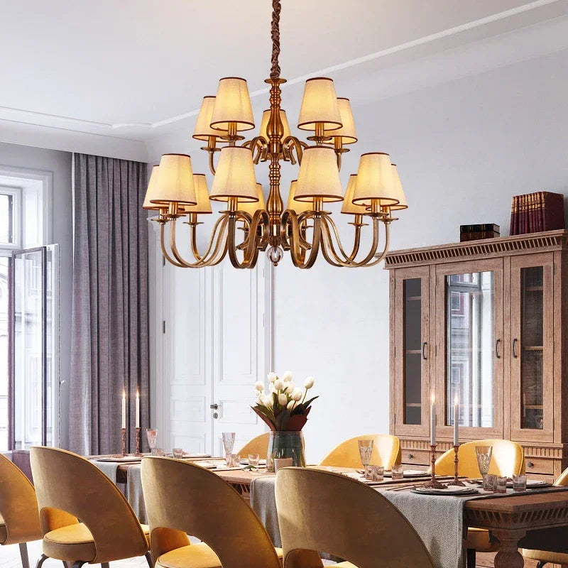 Classic Multi Arm LED Chandelier