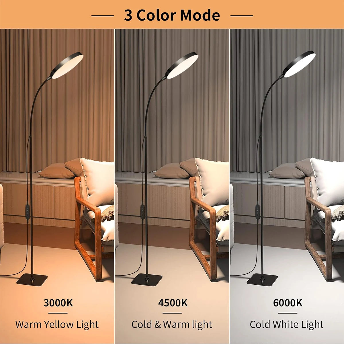 Gooseneck Reading Floor Lamp