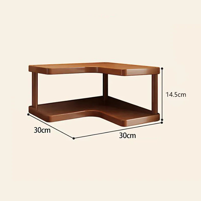 Wooden Tea Room Storage Rack