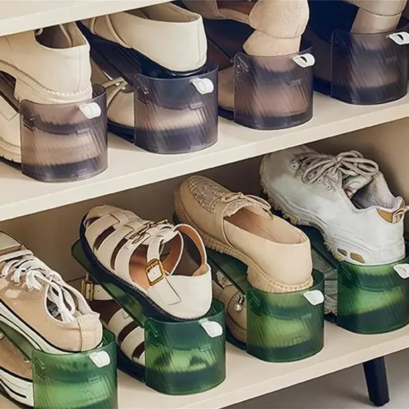 Adjustable Double Layer Shoe Rack