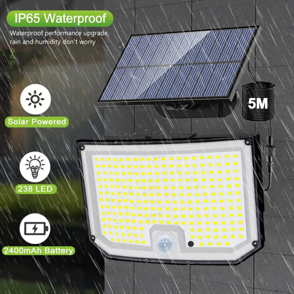 238 LED Solar Motion Sensor Light