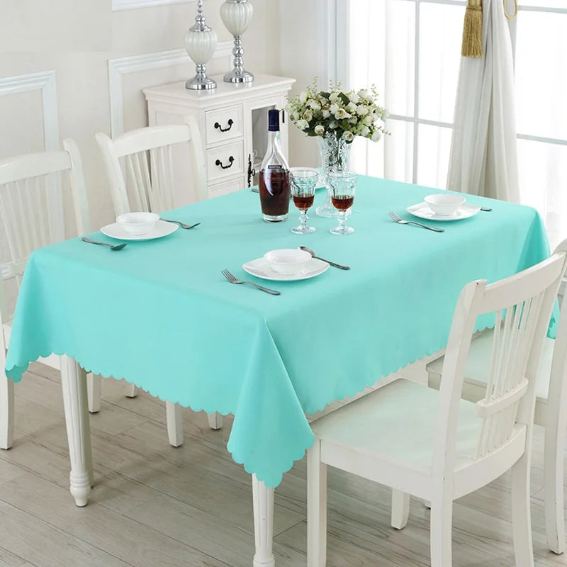 Banquet Table Cover Wedding Cloth Wonderful Colourful Square Rectangle