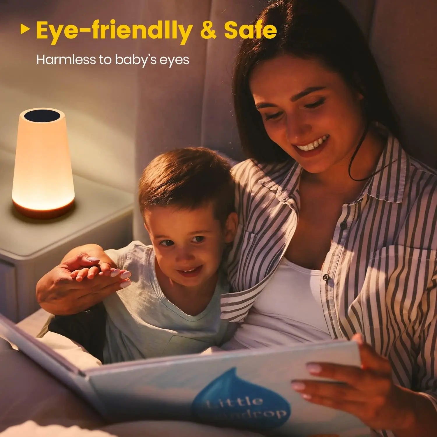 Color Changing Night Light With Remote