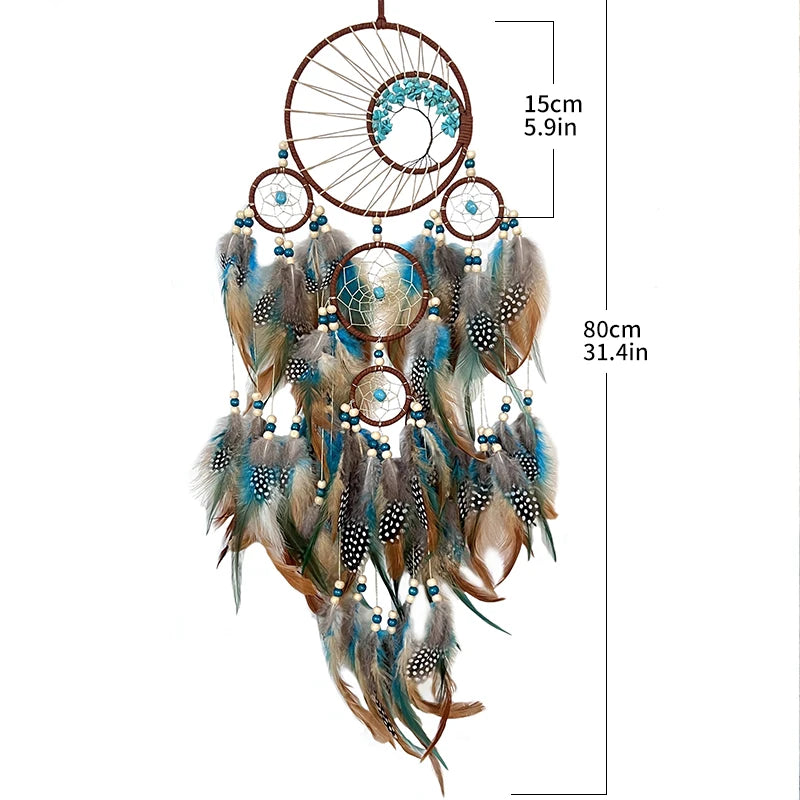 Vintage Dream Catcher Wind Chime Hanging Ornament