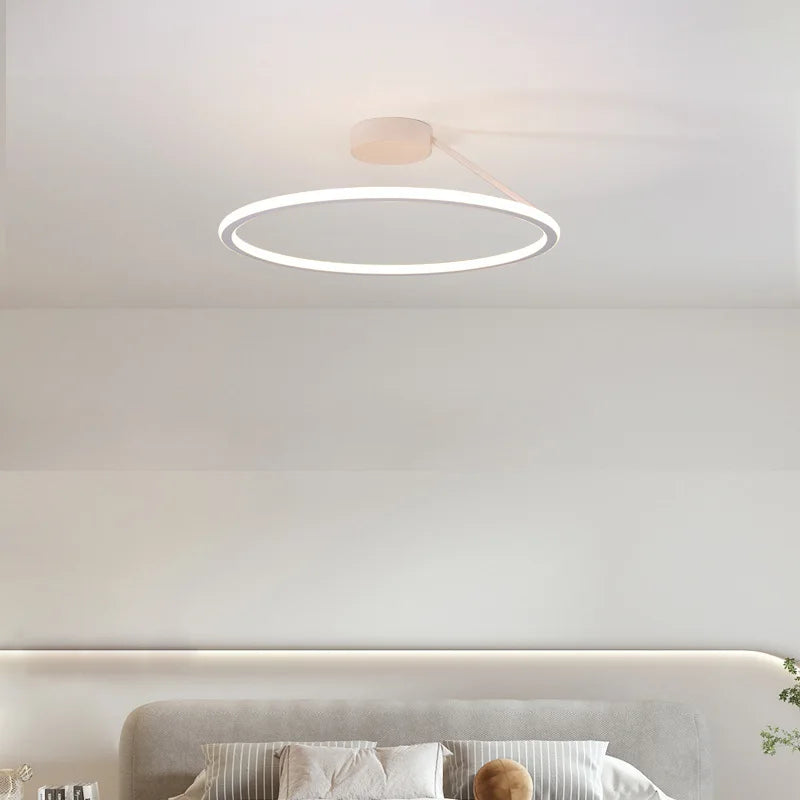 Simple Round Ring Ceiling Chandelier