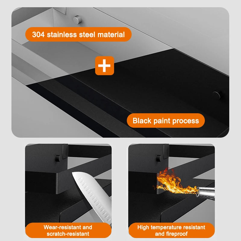 Stainless Steel Wall Shelf