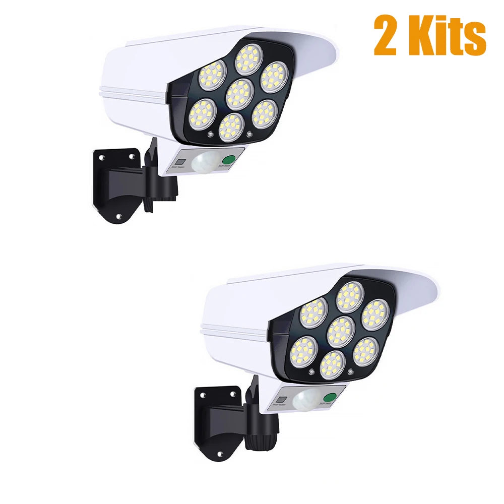 Solar Motion Sensor Security Floodlight