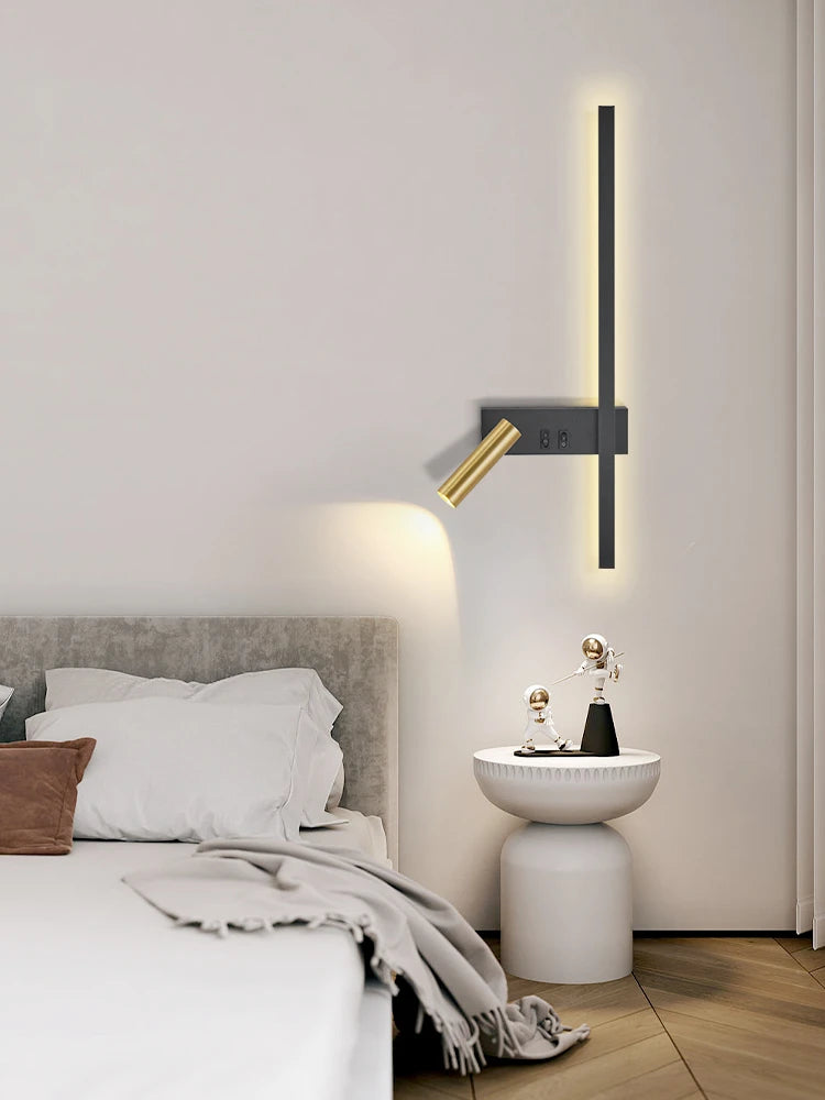 Wall lamp Nordic modern creative led simple living room sofa background