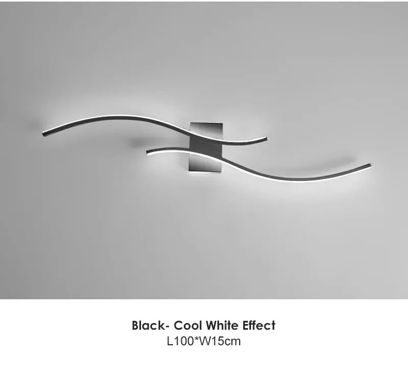 Indoor LED Wall Lamps for Corridor Bedroom Aluminum LED Wall Sconce