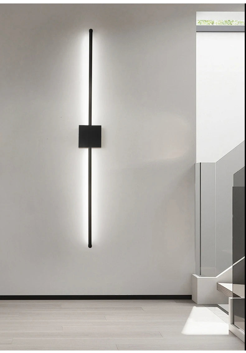 Minimalist Long Strip LED Wall Light
