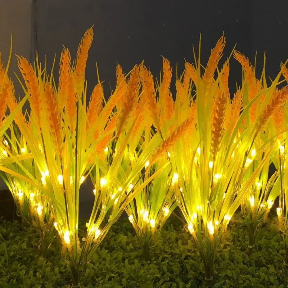 Solar Wheat Ear Garden Lights
