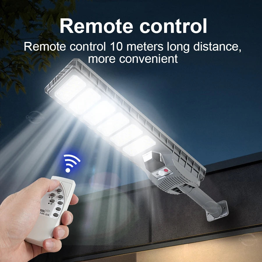 Solar Motion Sensor Street Light