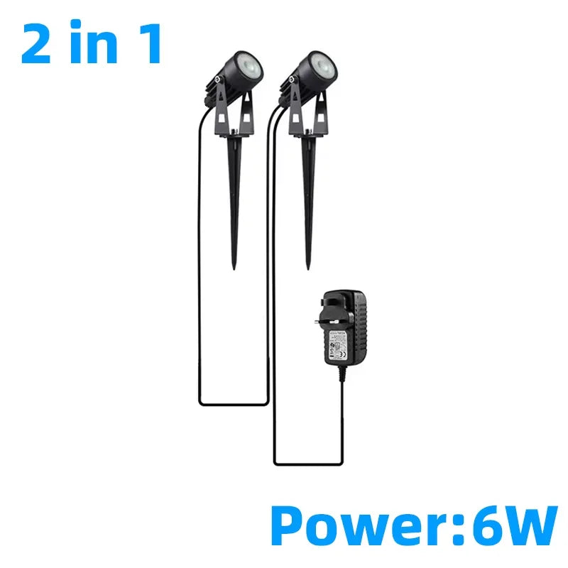 Low Voltage Garden Pillar Lights