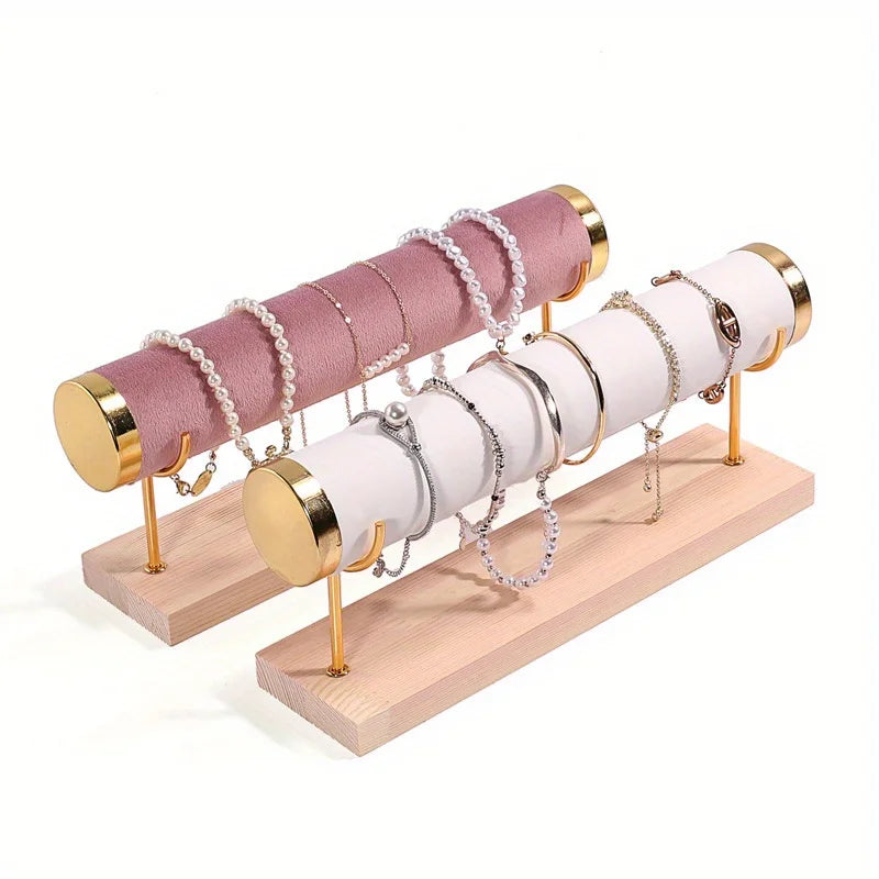 Wooden Jewelry Display Stand