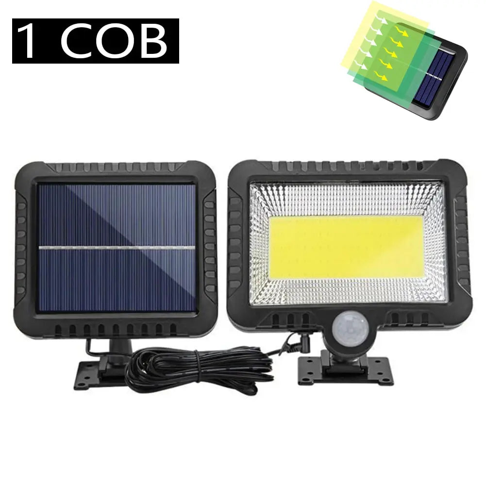 Solar Motion Sensor COB Wall Light