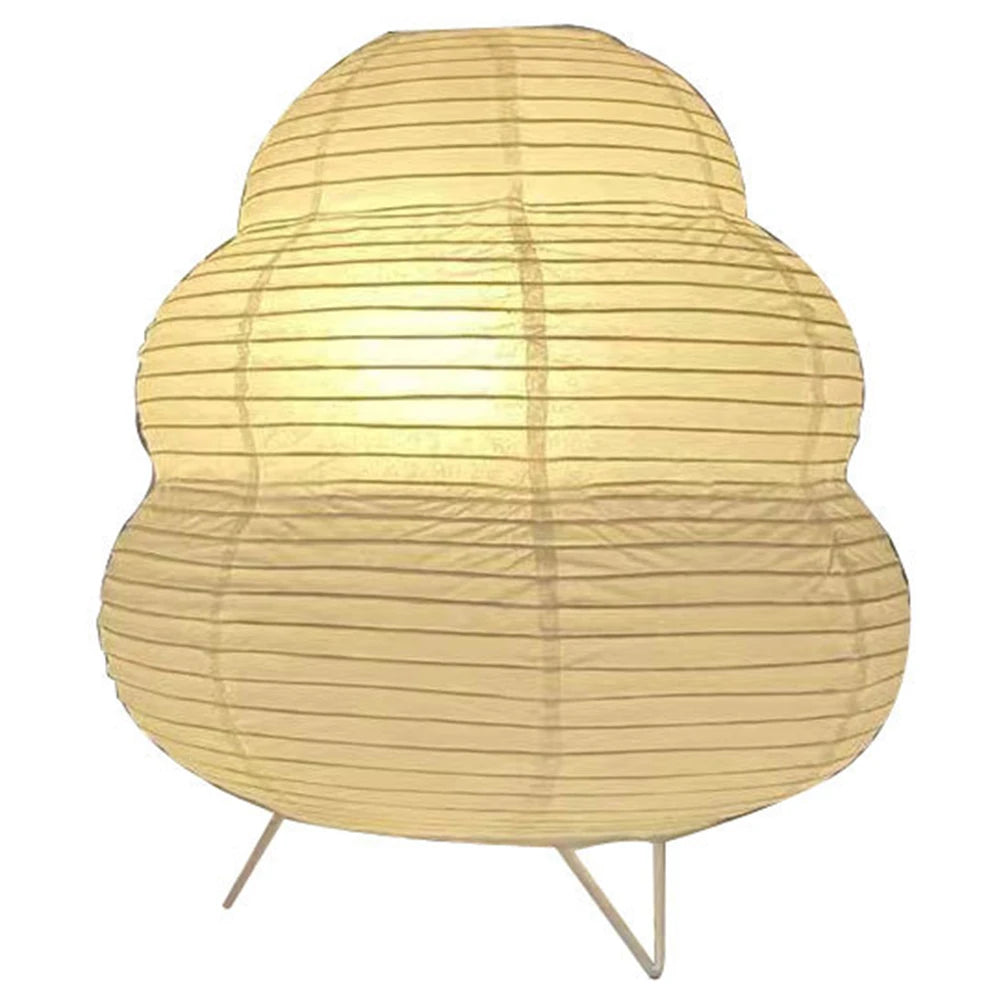 Rice Paper Bedside Lantern Lamp