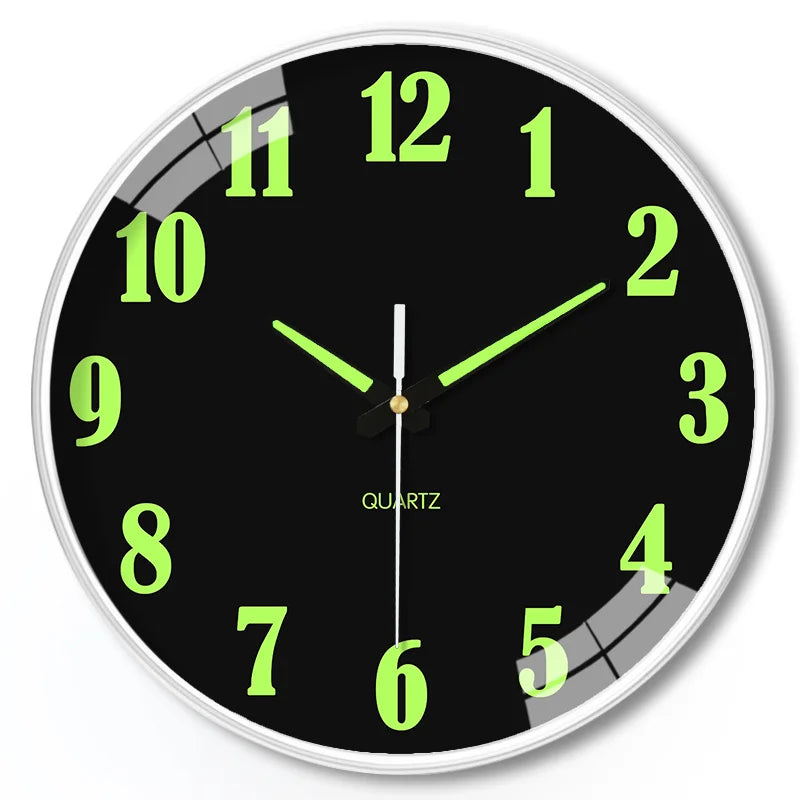 Luminous Round Wall Clock