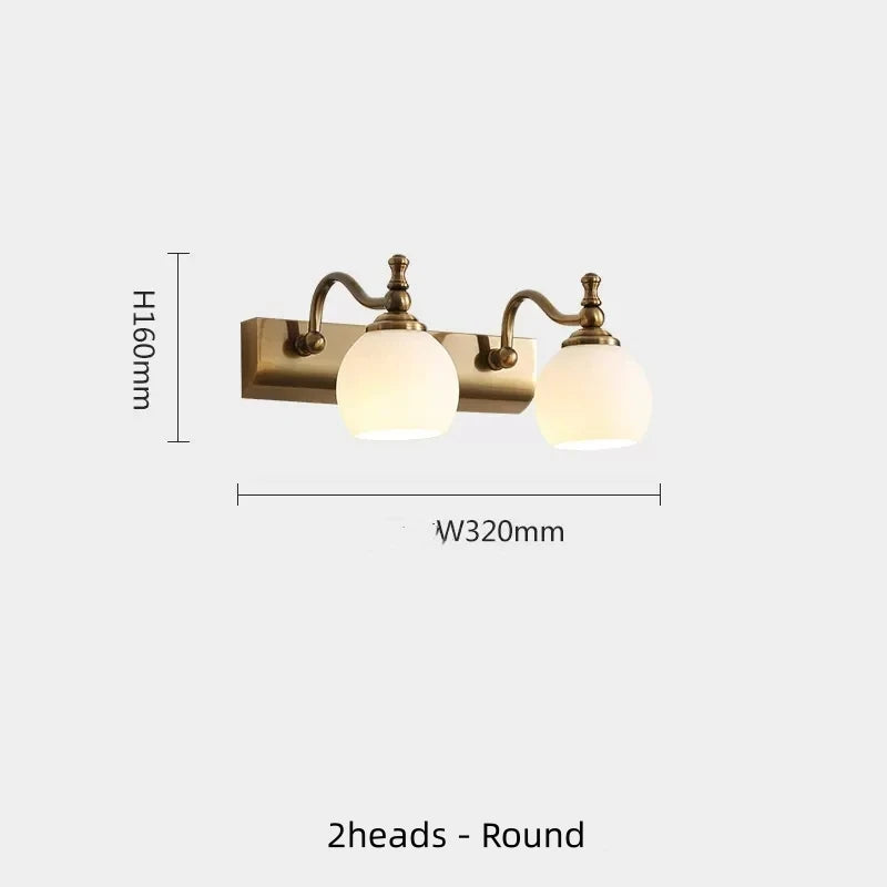 Multi-Head Vanity Mirror Light