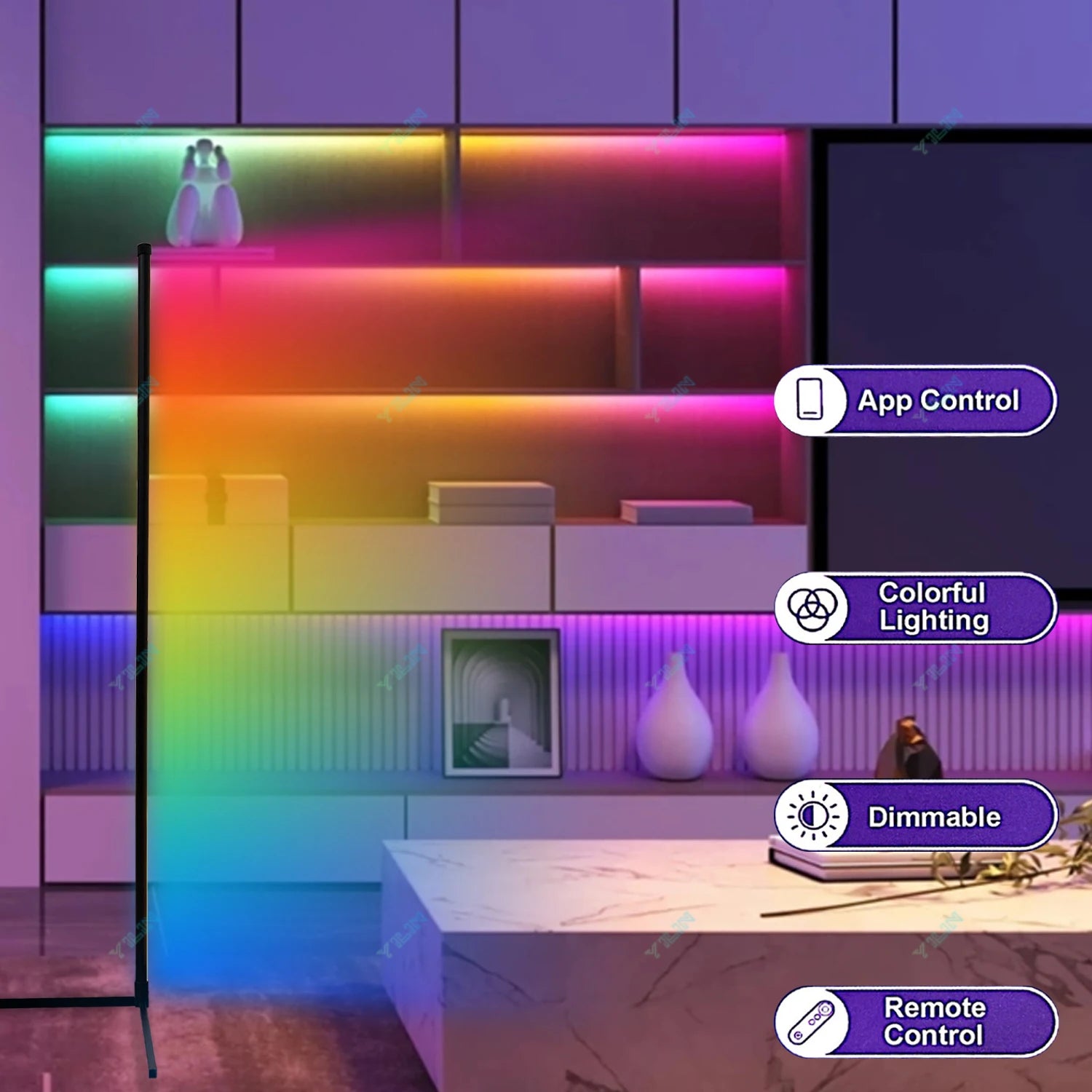 RGB Sunset Sync Floor Lamp
