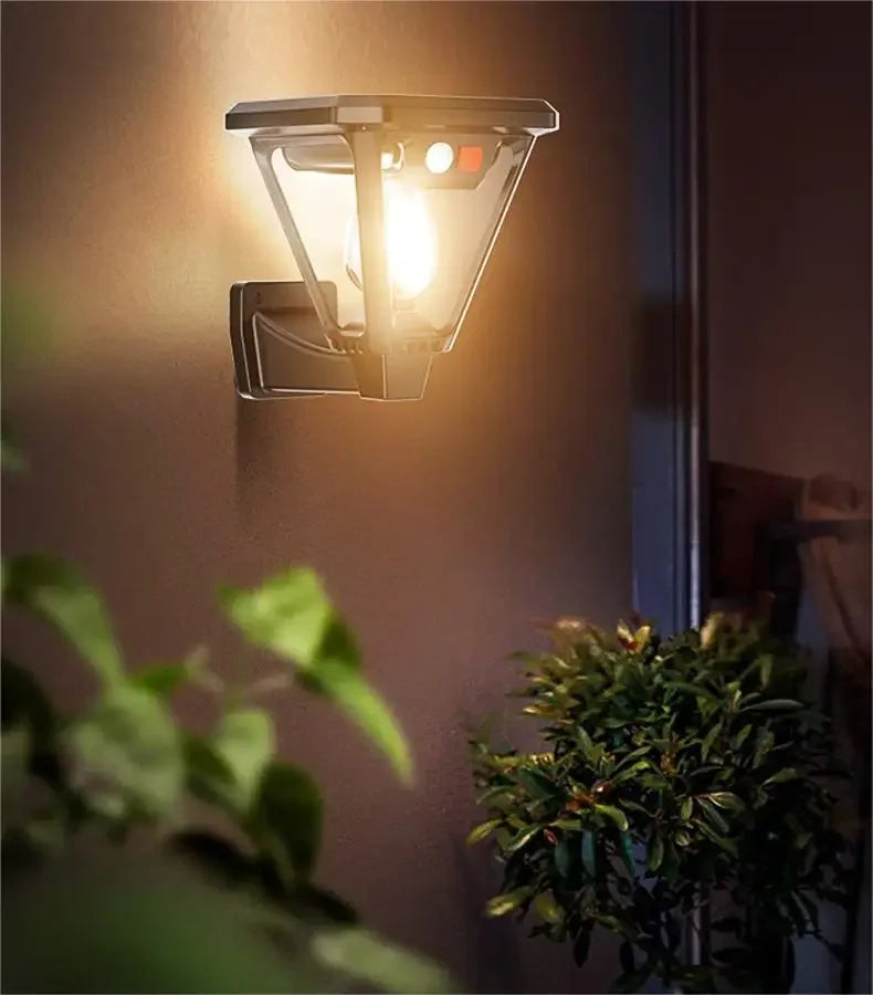 Solar Motion Sensor Wall Light