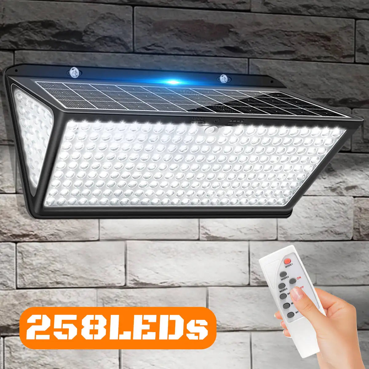 Solar Powered Outdoor Flood Light