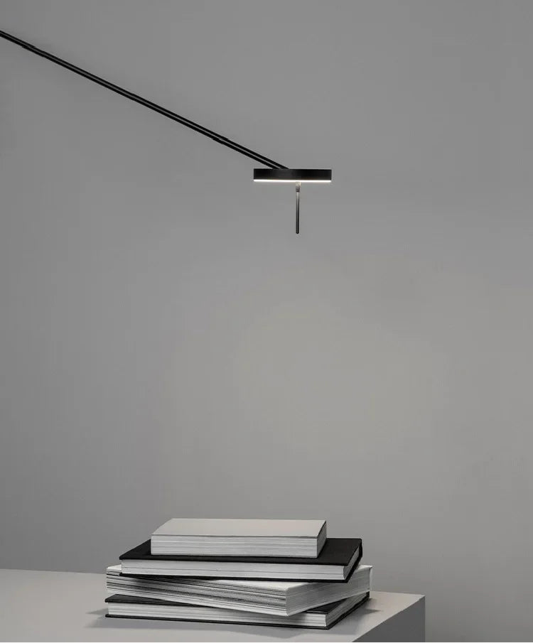Designer Creative Long Pole Flexible Wall Lamp Black Wall Lamp with
