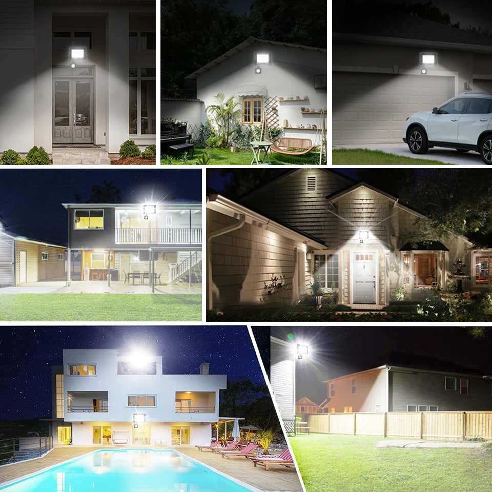 LED Motion Sensor Floodlight for Outdoor Use