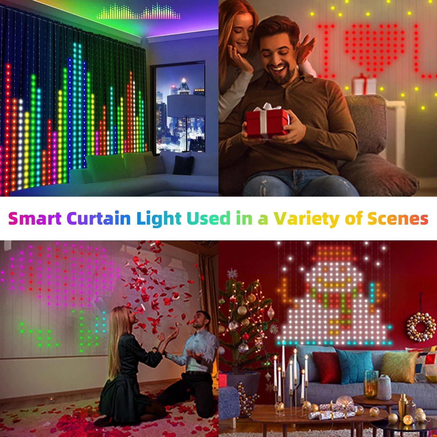 Smart Curtain Lights App Music Sync