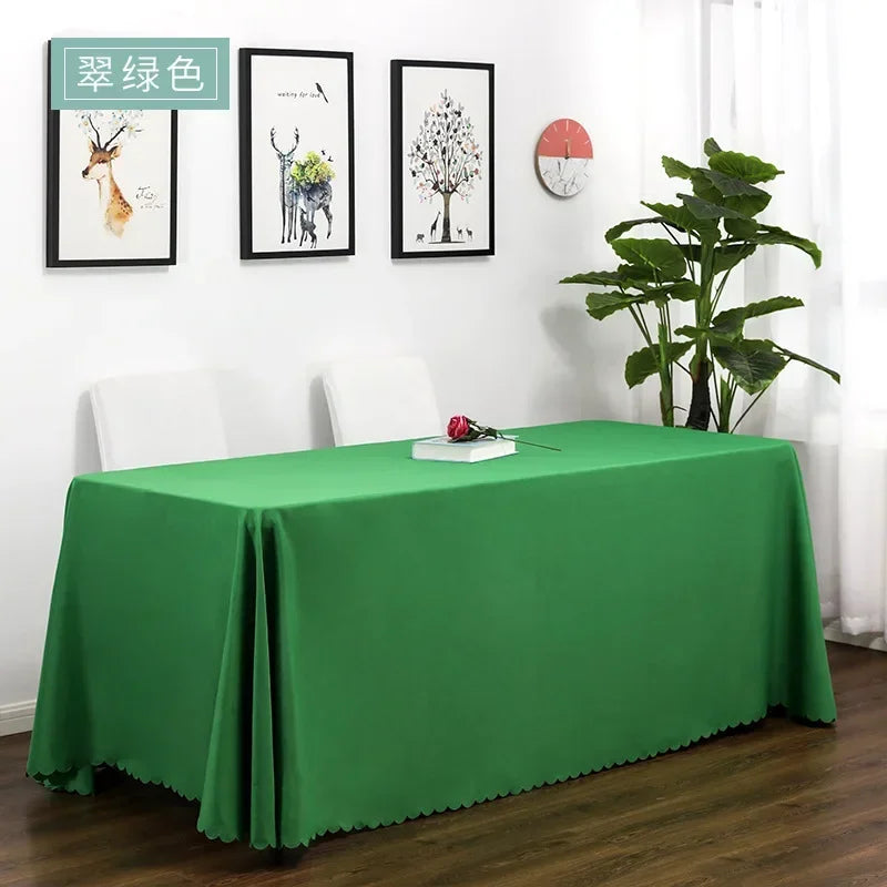 Banquet Table Cover Wedding Cloth Wonderful Colourful Square Rectangle