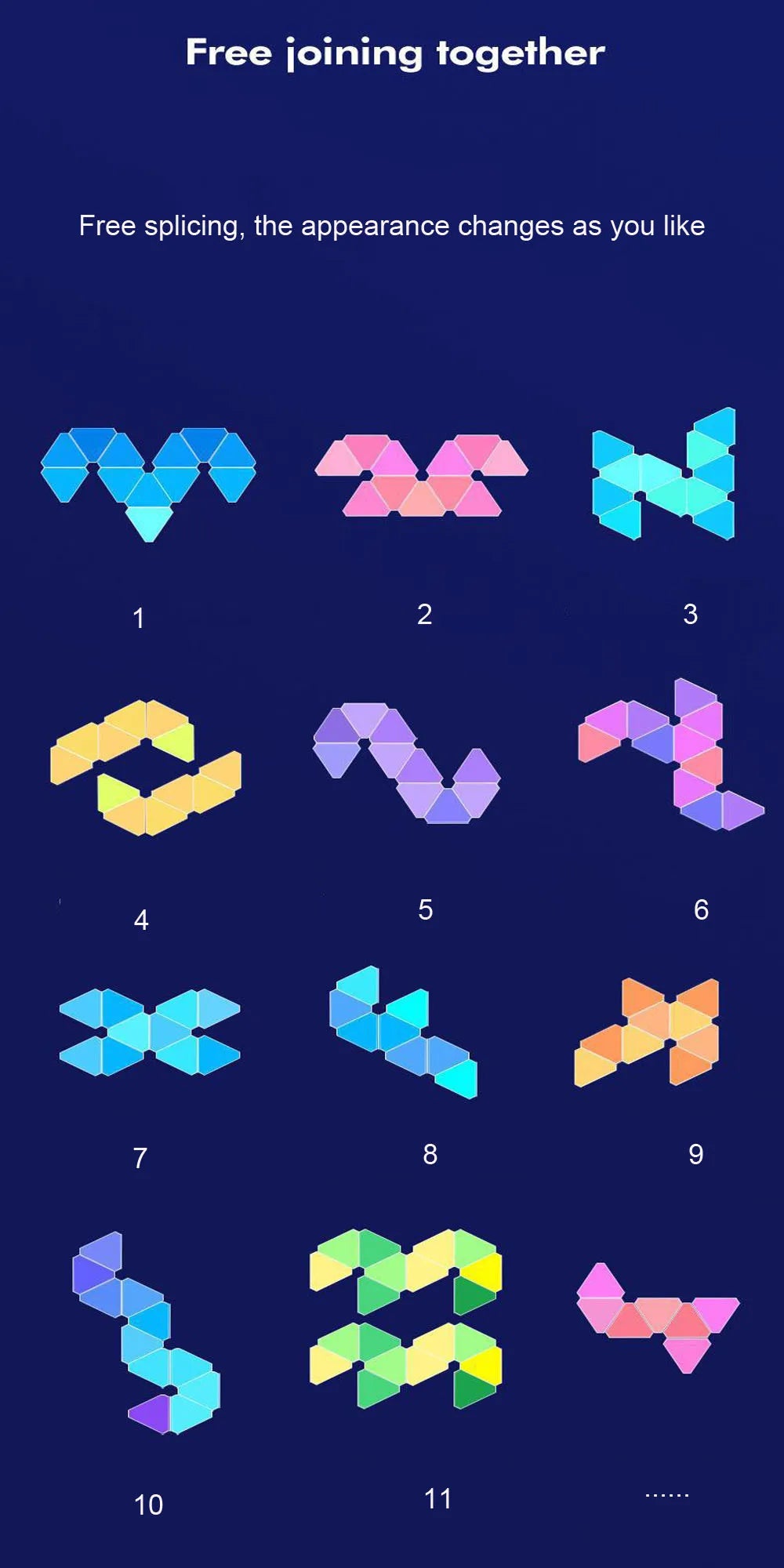 Triangle Quantum Wall Panels
