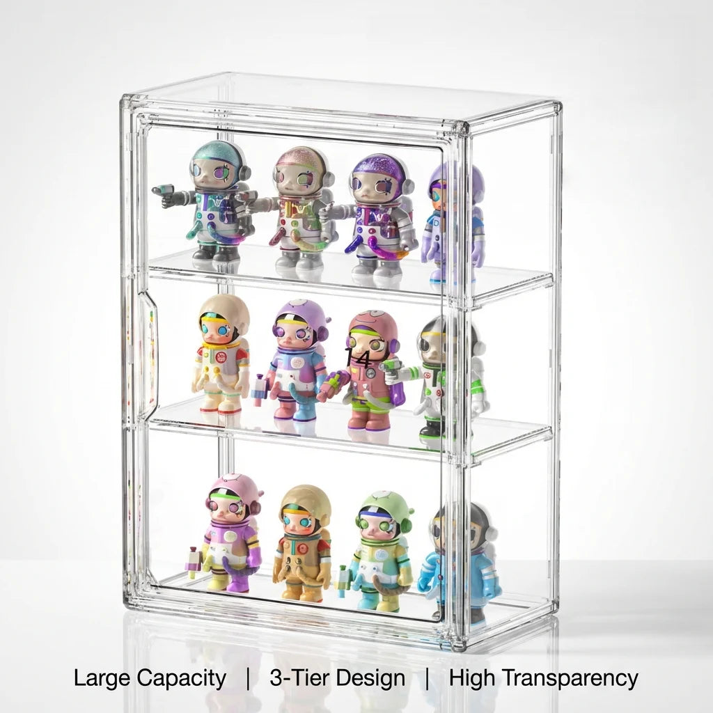 Clear Acrylic Figure Display Case