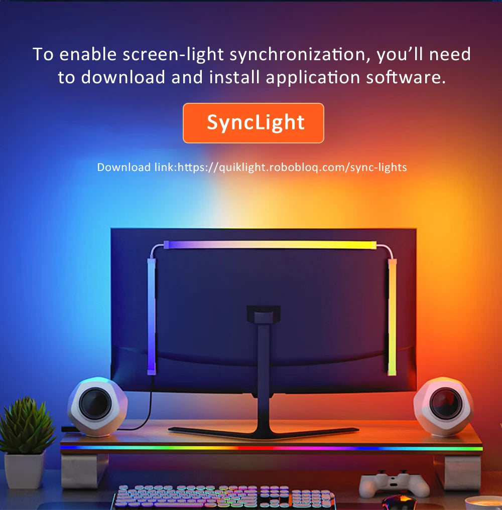 PC Monitor Backlight LED Strip
