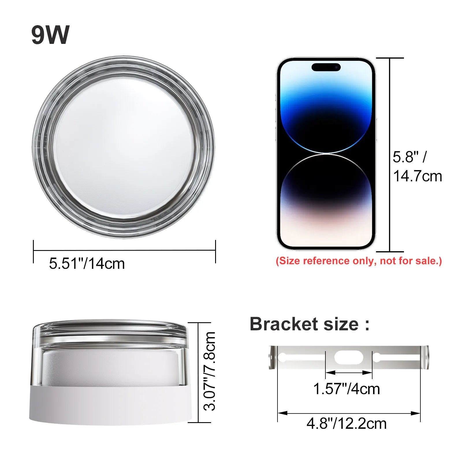 Modern 9W LED Outdoor Wall Lamp