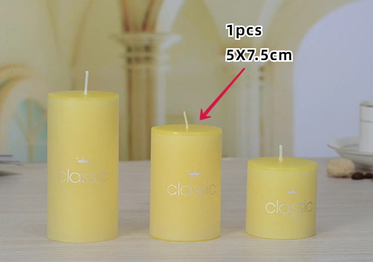 5cm Household Pillar Candles