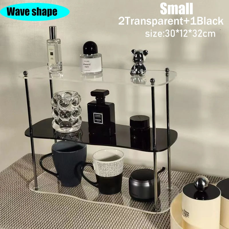 Acrylic Desktop Storage Display Rack