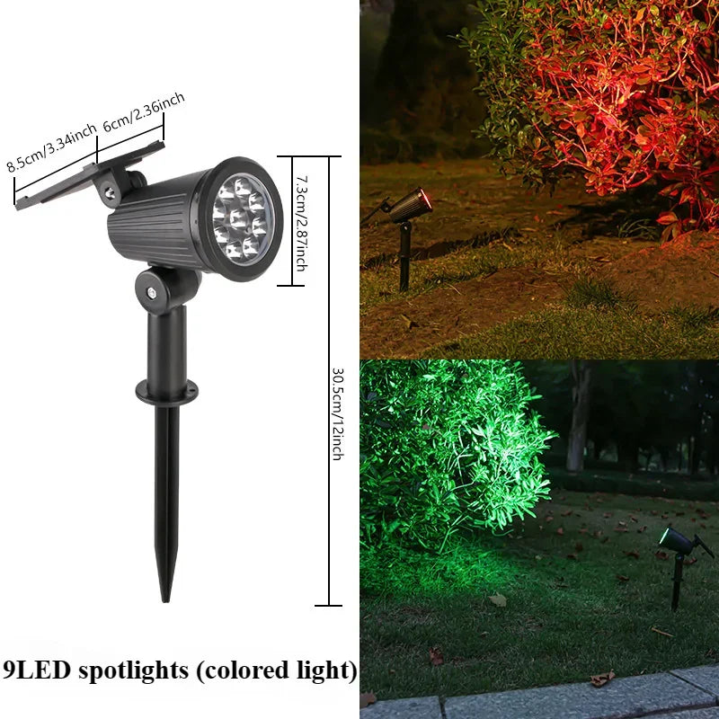 Solar Spotlights for Garden and Yard