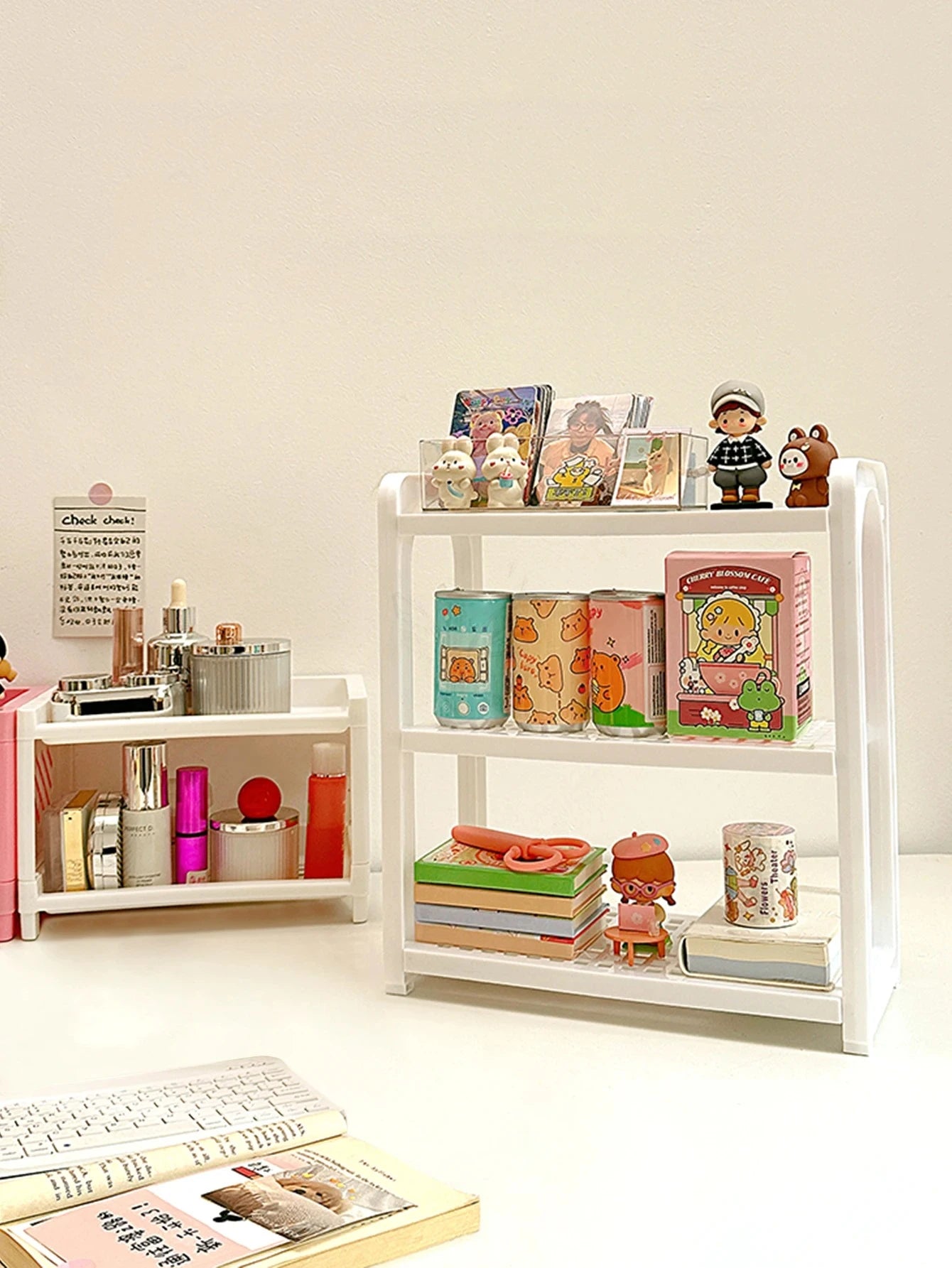 Multi Tier Desktop Storage Rack