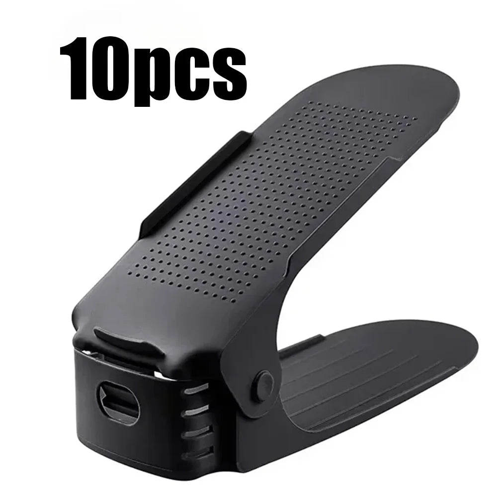 Adjustable Shoe Slot Organizers Set of 10