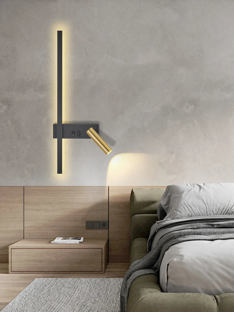 Wall lamp Nordic modern creative led simple living room sofa background