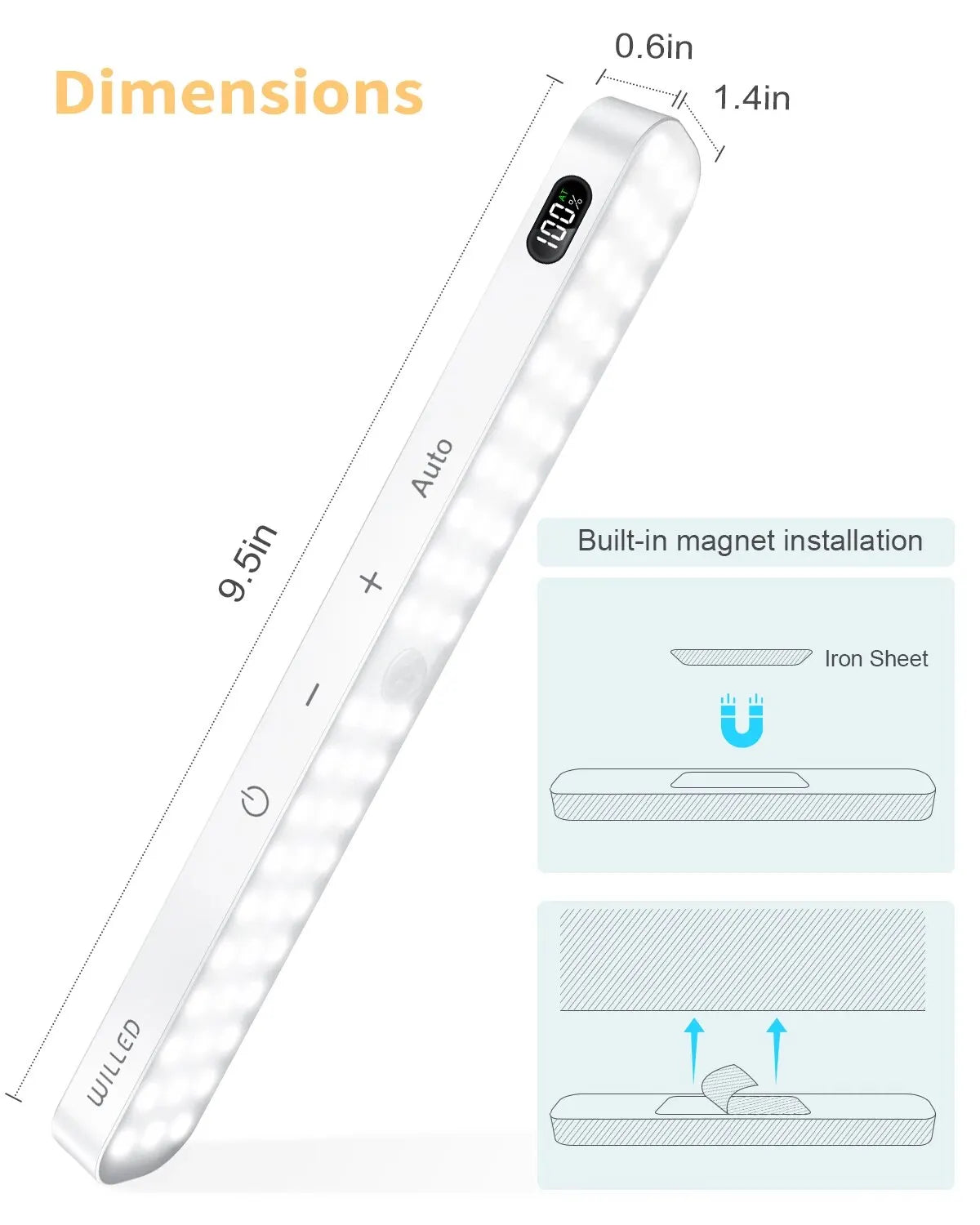 Motion Sensor LED Cabinet Light