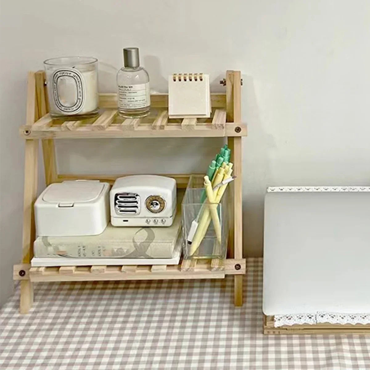 Two Layer Desktop Storage Shelf