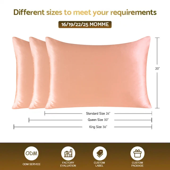 Mulberry Silk Pillowcase With Zipper