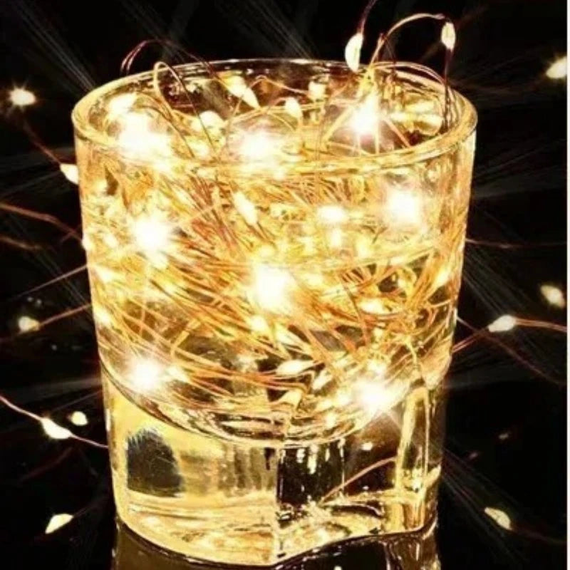 Solar Fairy Wire String Lights