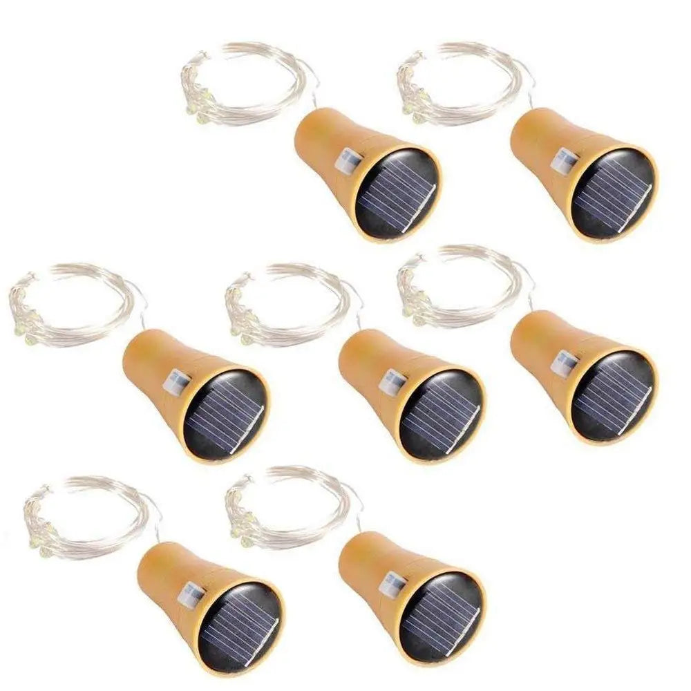 Solar Wine Bottle Cork Fairy Lights